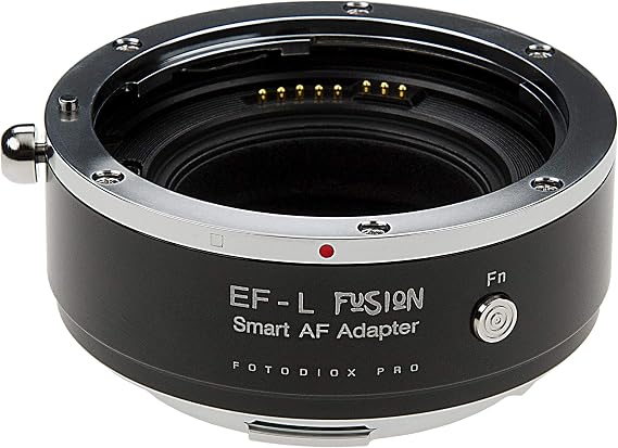 Fotodiox Pro Fusion Adapter, Smart AF Adapter - Compatible with Canon EOS (EF/EF-S) D/SLR Lenses to Select L-Mount Alliance Mirrorless Cameras with Full Automated Functions (EF-LT-FSN)