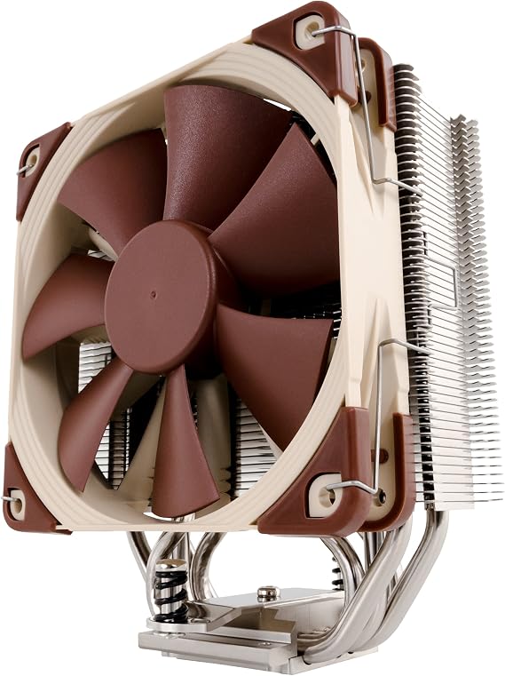 Noctua NH-U12S, Quiet High-Performance Single Tower CPU Cooler | 158mm Height, Low-Noise Cooling, 5 Heatpipes, For Intel & AMD, 120mm Fan, 100% RAM Compatibility, Rich Accessory Kit