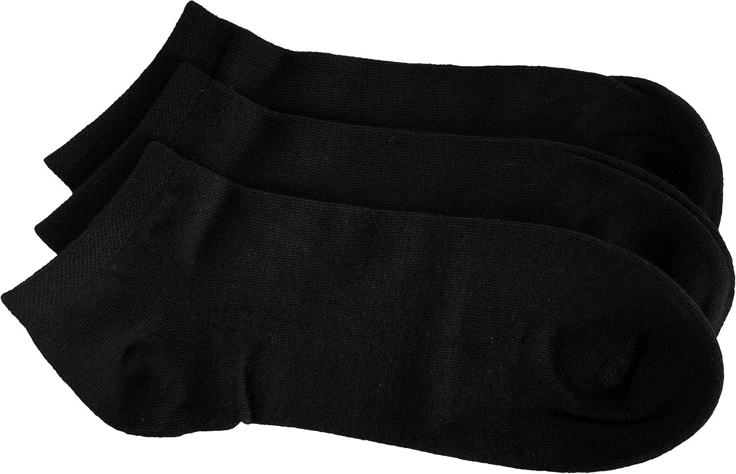 Rambutan Women Comfort Seam Plain Color Rayon made from Bamboo Ankle Socks 3 Pack
