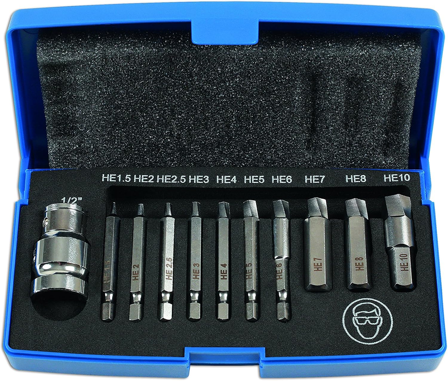6845 Damaged Cap Head BoltScrew Extractor Set 11pc