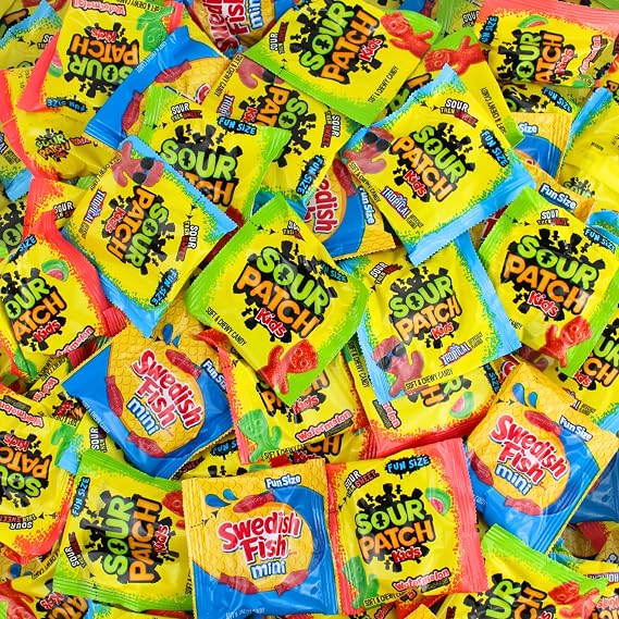 Sour Candy Variety Pack, Sour Kids Fun Size, Party Ready Bulk, 1.5 lb