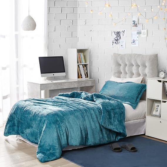 Coma Inducer Oversized Twin Comforter - Me Sooo Comfy - Ocean Depths Teal