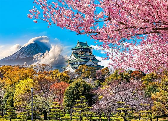 Osaka Castle Jigsaw Puzzles for Adults 1000 Piece