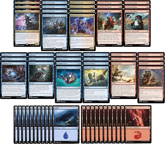 Elite Otter MTG Deck - Izzet Blue Red - Modern & Pioneer Legal - Custom Built - Magic The Gathering - MTG - 60 Card!