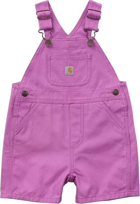 Carhartt Toddler Girls' Loose Fit Canvas Shortall