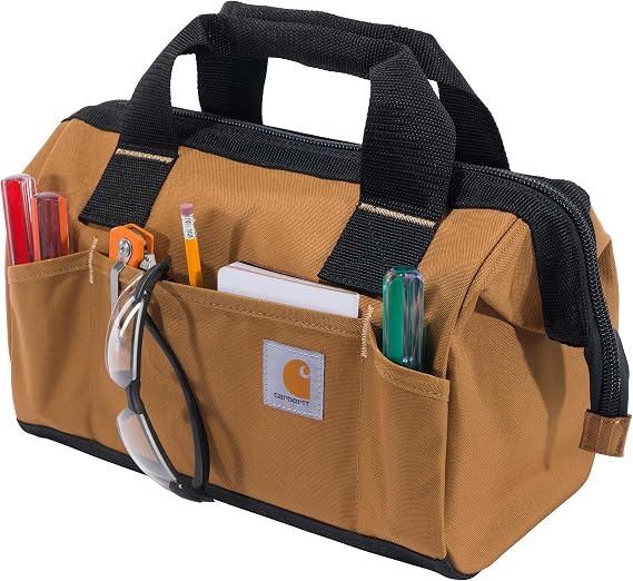 CARHARTT CARHARTT Handbag Tool Bag Medium Box Piece 160101 O/S CARHARTT-BROWN