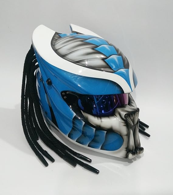 Custom Predator Motorcycle DOT ECE Helmets SY07 Model (S)