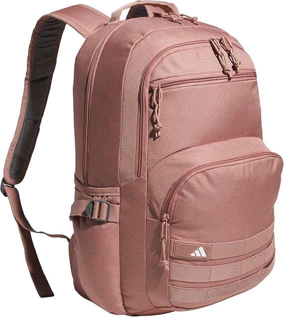 adidas Unisex Interval Backpack With Laptop Sleeve, Lightweight Durable Book Bag for Women and Men Backpack Bag
