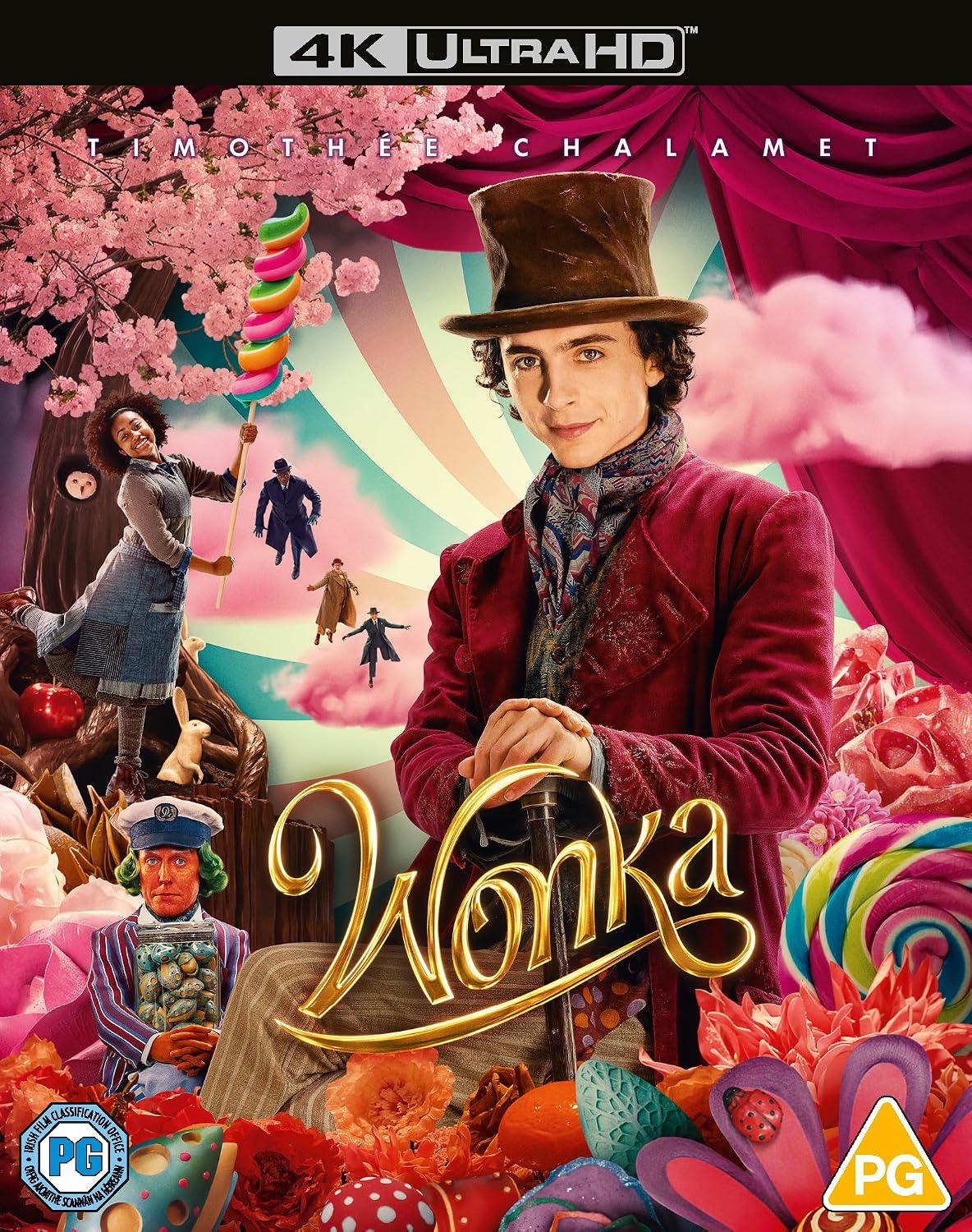 Wonka [4K Ultra HD] [2023] [Blu-ray] [Region Free]