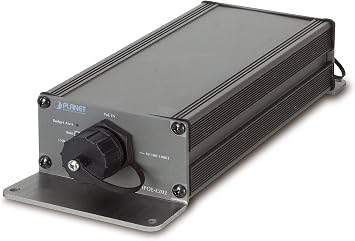 Planet IPOE-E202 IP63-rated Industrial 1-Port 802.3at PoE+ to 2-Port 802.3af PoE Extender (-40~75 degrees C), 3 x waterproof RJ45 connectors included