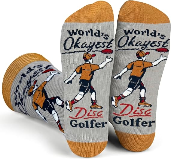 Lavley Funny Socks for Sports Fans and Players - Cool Novelty Gifts for Men, Women, Teens