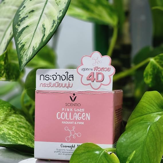 Pink Collagen Radiant & Firm Overnight Mask 100 Ml.
