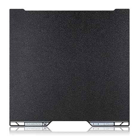 Textured PEI H2D Printing Plate 346 x 355 mm, Double Sided PEI Spring Steel Print Bed PEI Build Plate for Bambulab H2D Combo 3D Printer Platforms