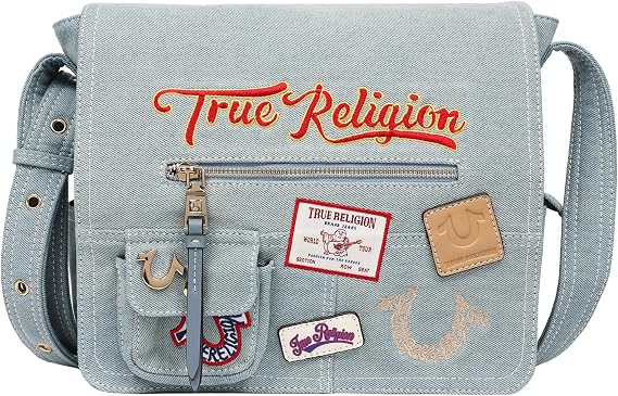 True Religion Denim Messenger Bag
