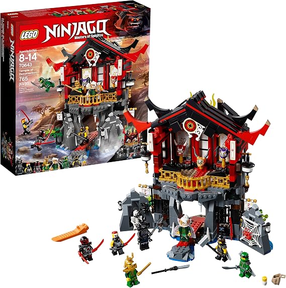 LEGO NINJAGO Temple of Resurrection 70643 Building Kit (765 Piece)